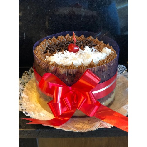 Torta naked brigadeiro com coco